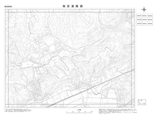 指定道路図