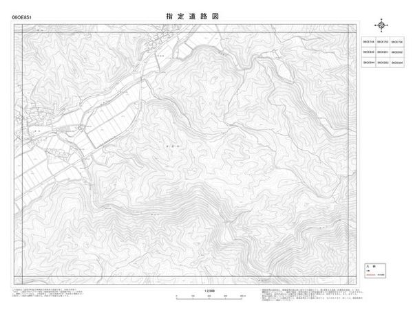 指定道路図