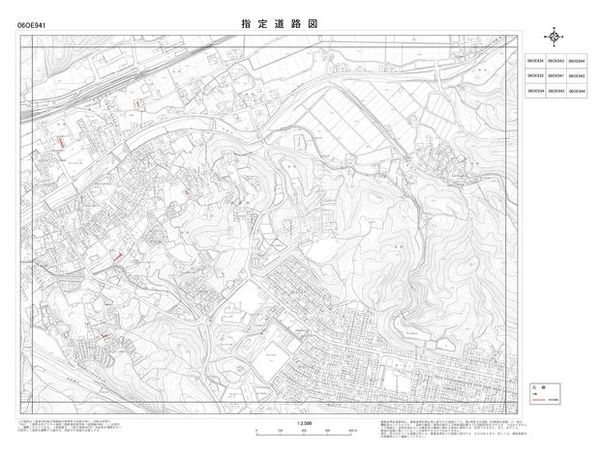 指定道路図