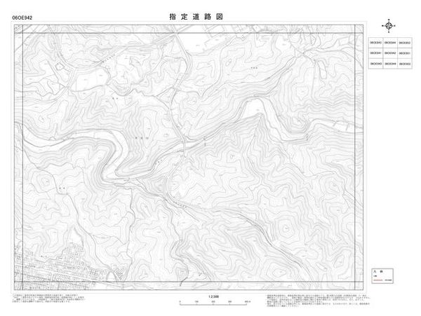 指定道路図
