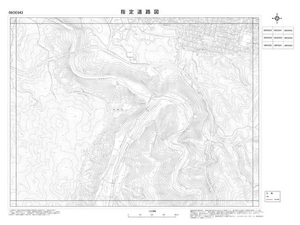 指定道路図