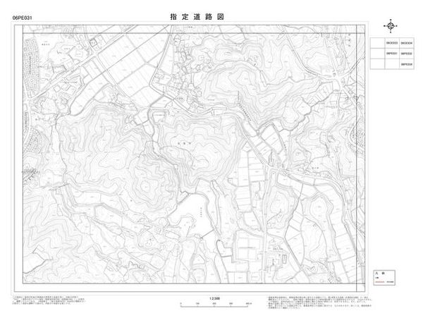 指定道路図