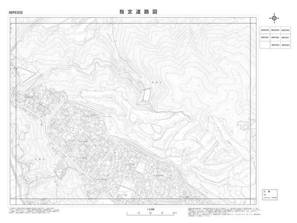 指定道路図