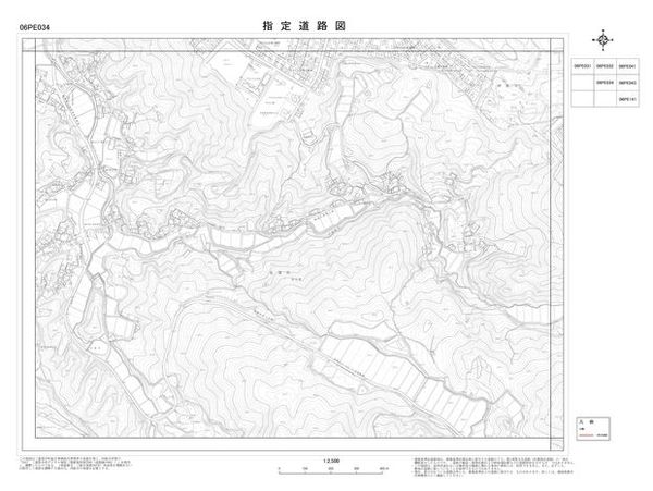 指定道路図
