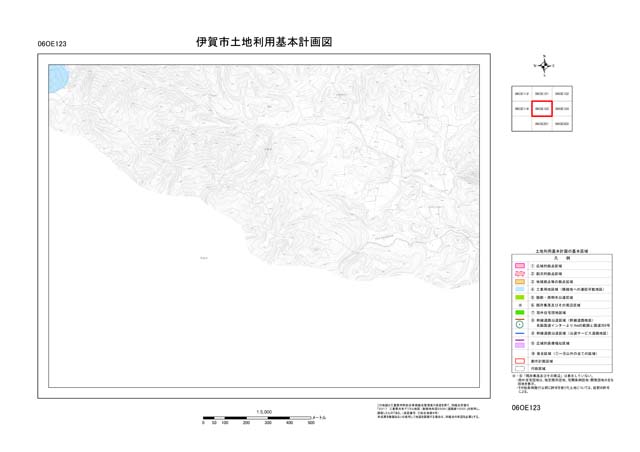 土地利用基本計画図