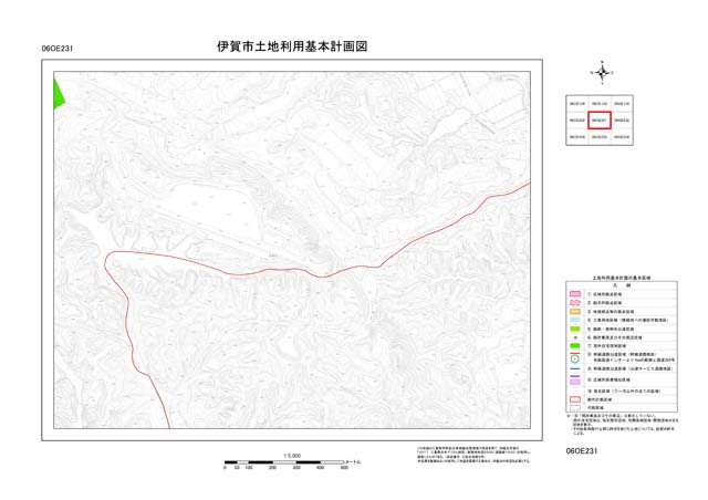 土地利用基本計画図