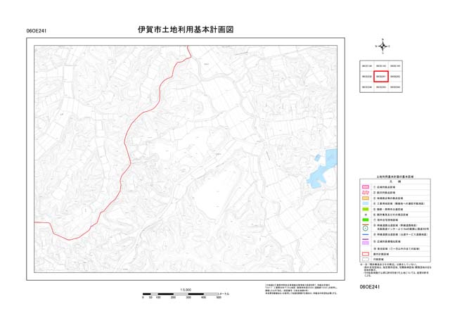 土地利用基本計画図