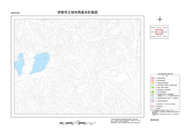 土地利用基本計画図