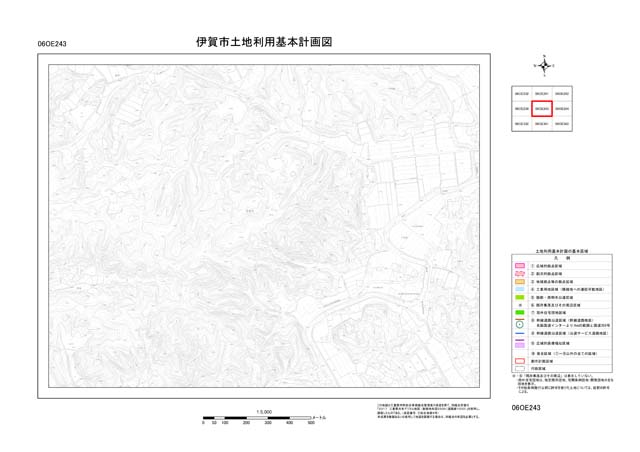 土地利用基本計画図