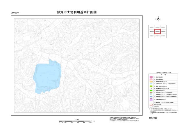 土地利用基本計画図