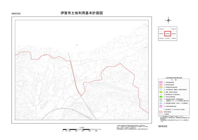 土地利用基本計画図