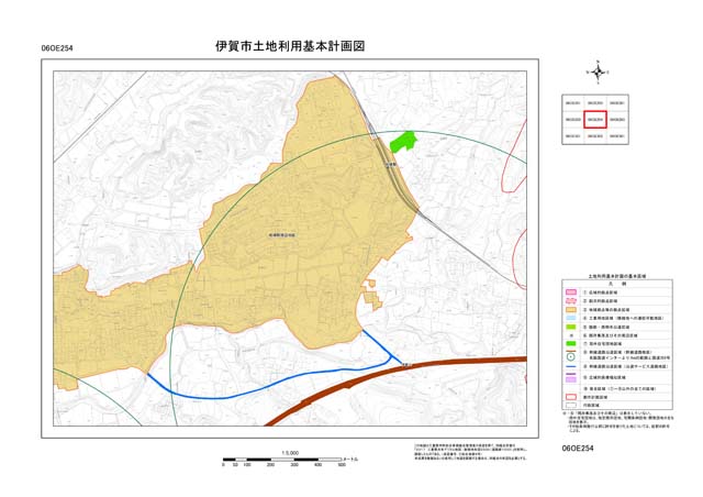 土地利用基本計画図