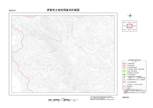 土地利用基本計画図