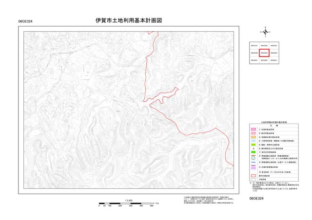 土地利用基本計画図