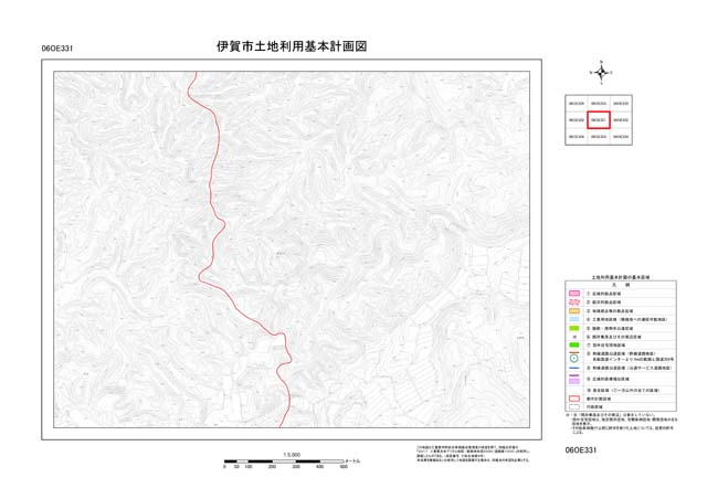 土地利用基本計画図