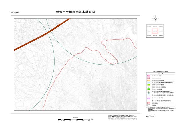 土地利用基本計画図