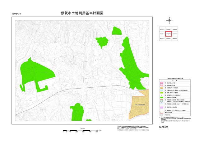 土地利用基本計画図