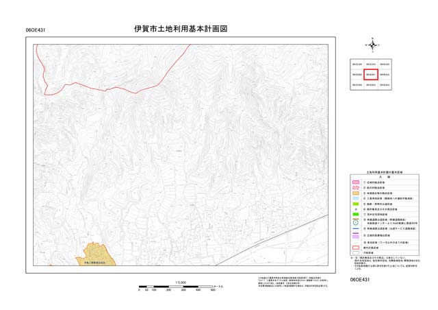 土地利用基本計画図