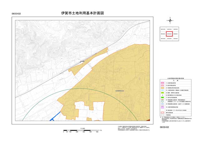 土地利用基本計画図