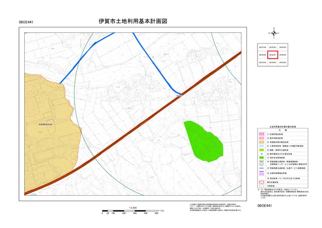 土地利用基本計画図