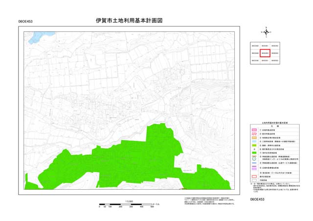 土地利用基本計画図