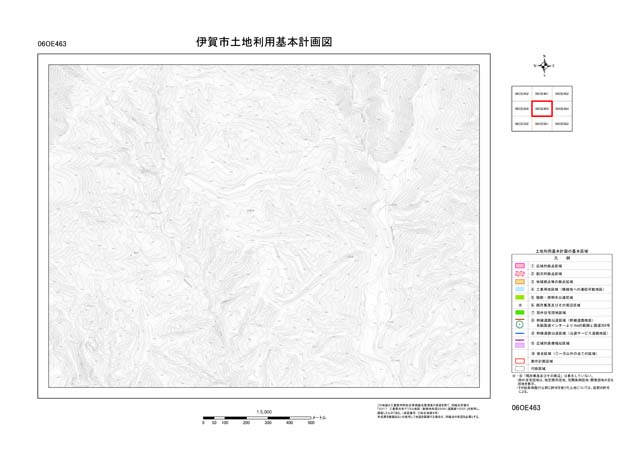 土地利用基本計画図