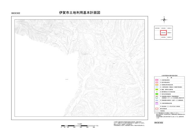 土地利用基本計画図