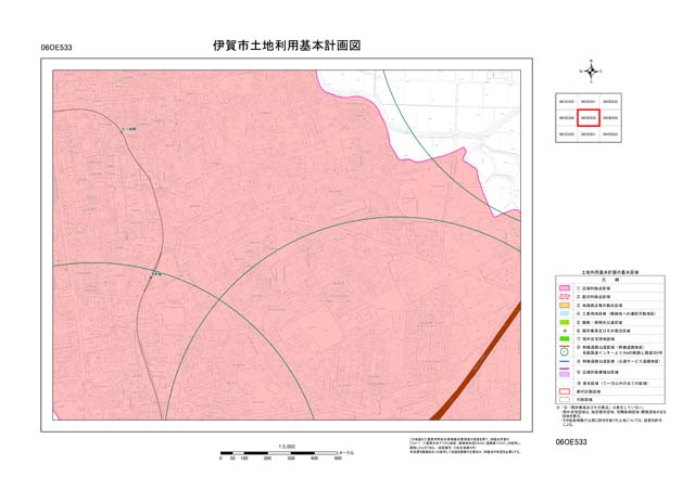 土地利用基本計画図