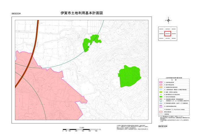 土地利用基本計画図