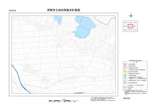 土地利用基本計画図