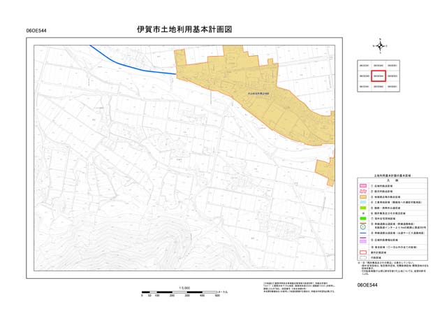 土地利用基本計画図