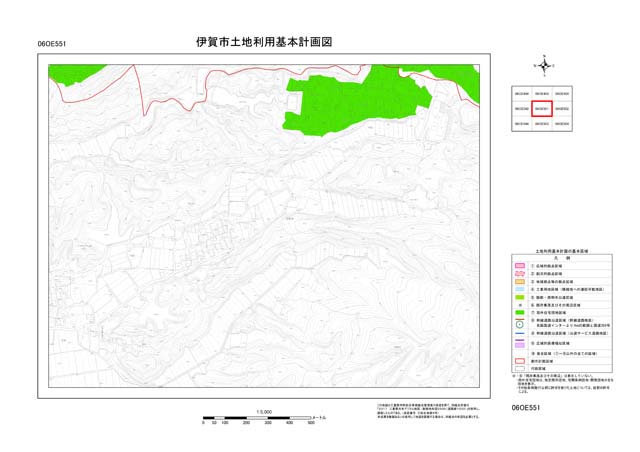 土地利用基本計画図