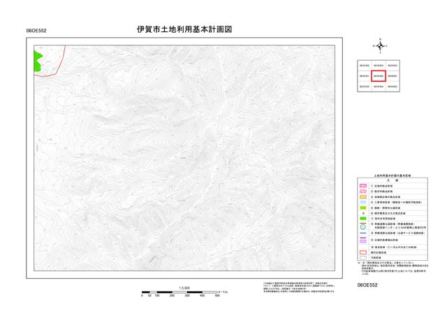 土地利用基本計画図