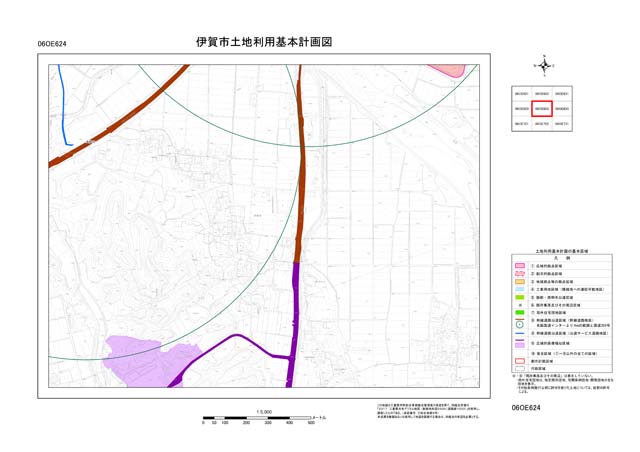 土地利用基本計画図