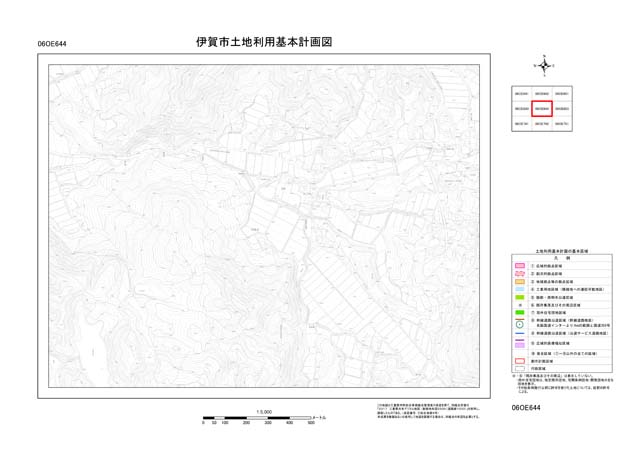 土地利用基本計画図