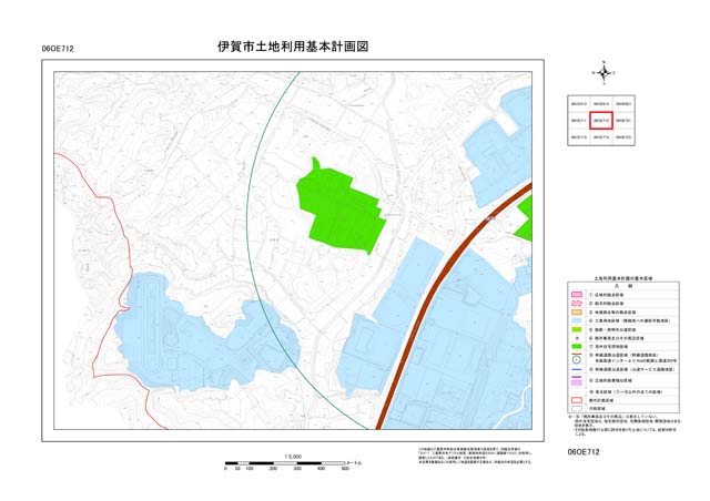 土地利用基本計画図