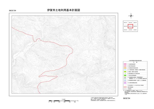 土地利用基本計画図