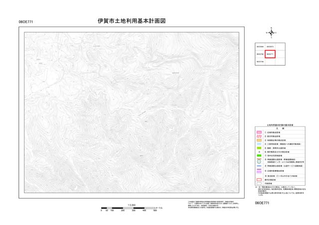 土地利用基本計画図