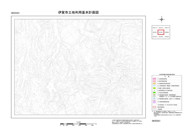 土地利用基本計画図