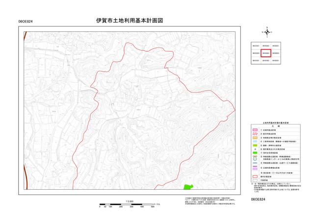 土地利用基本計画図