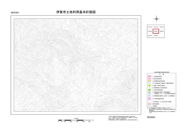 土地利用基本計画図