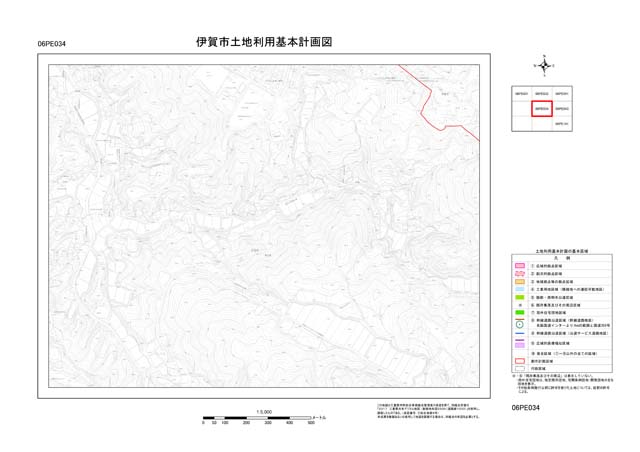 土地利用基本計画図