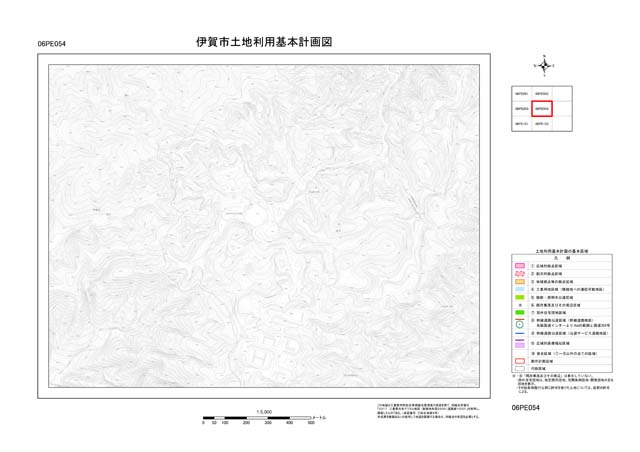 土地利用基本計画図