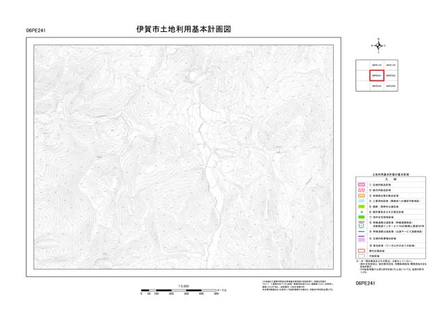 土地利用基本計画図