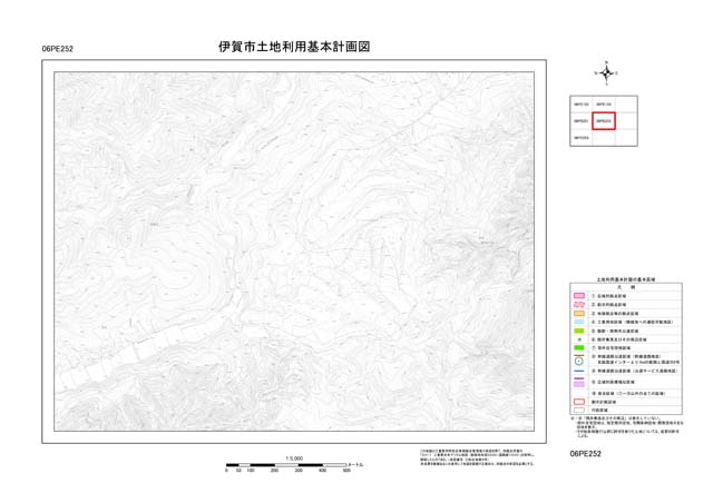 土地利用基本計画図