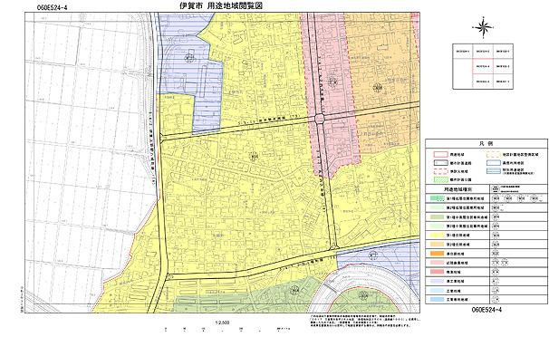 用途地域図