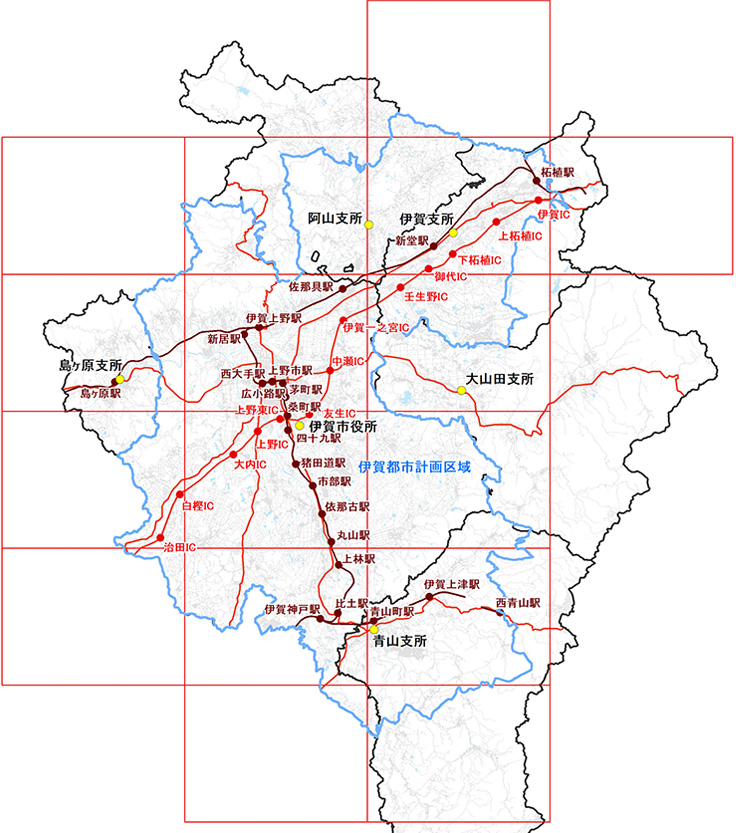 都市計画区域図